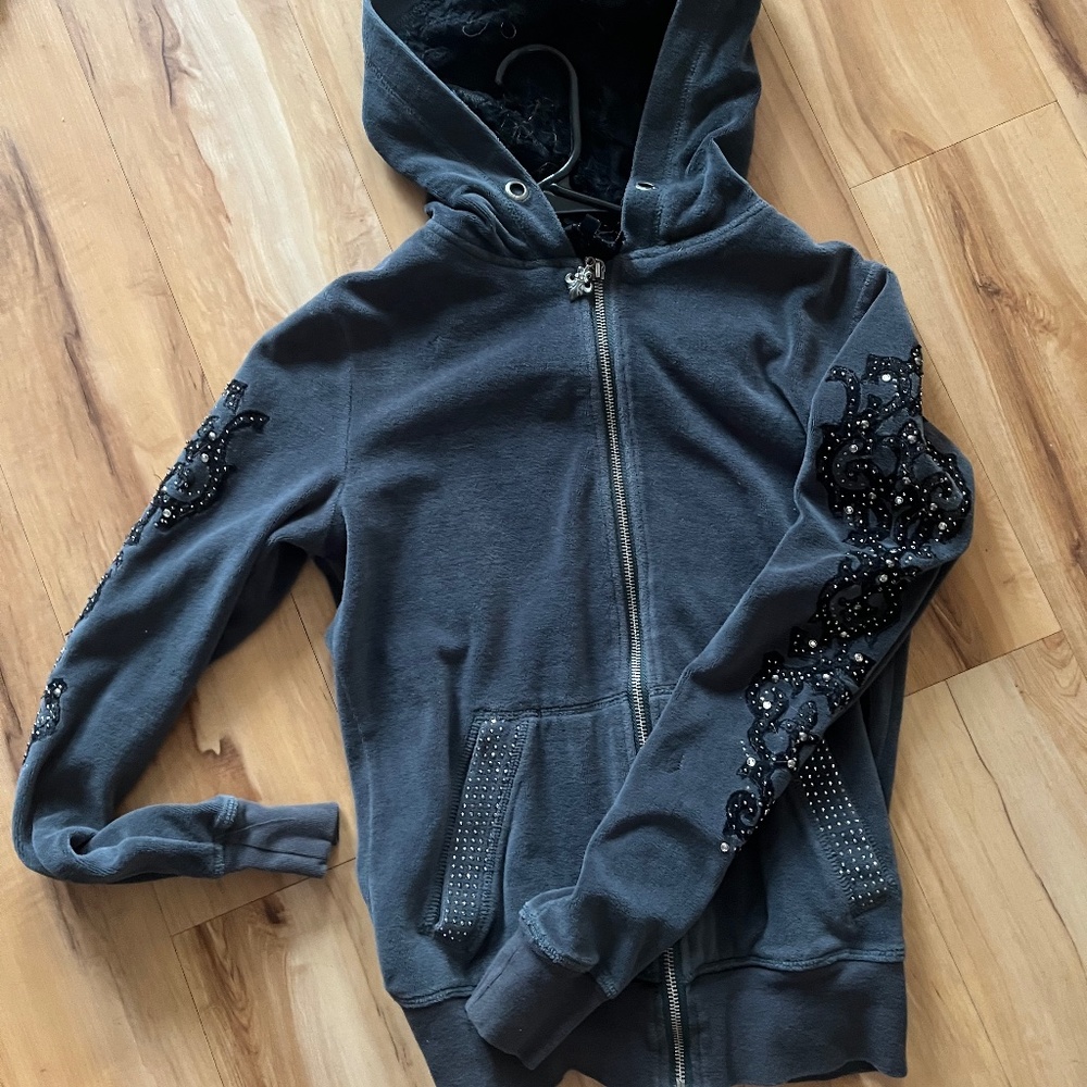 miss me velvet velour jacket